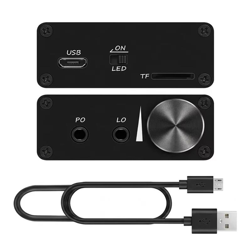 Es9018 Dac - Reproductor MP3 Portátil AS95-DSD con Decodificación