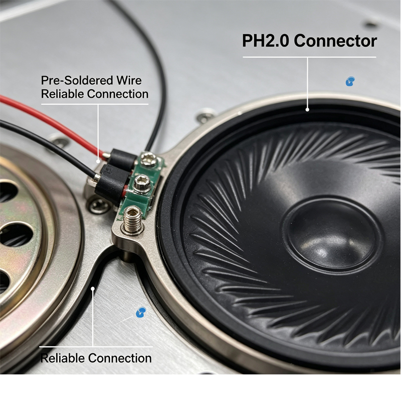 Speaker Wire - 2 piezas de altavoces ultrafinos nuevos