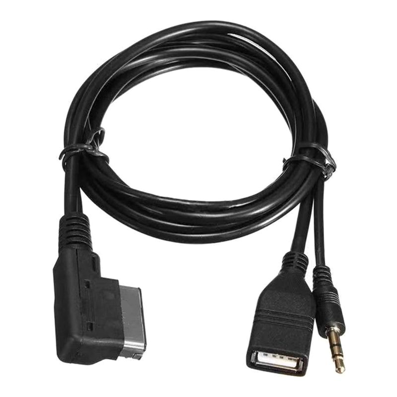Mdi Cable - Cable de audio duradero para coche,