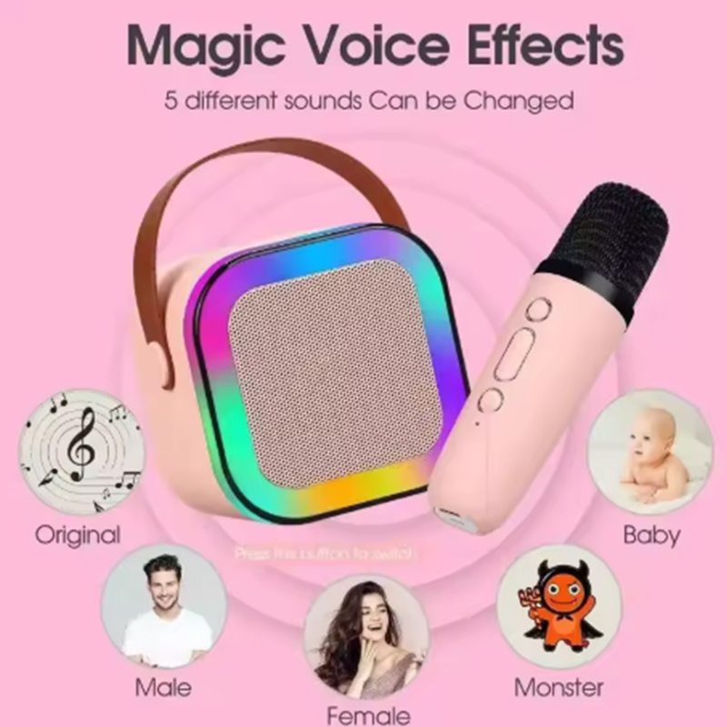 Microphone Capsule - Máquina de Karaoke K12 Portátil con