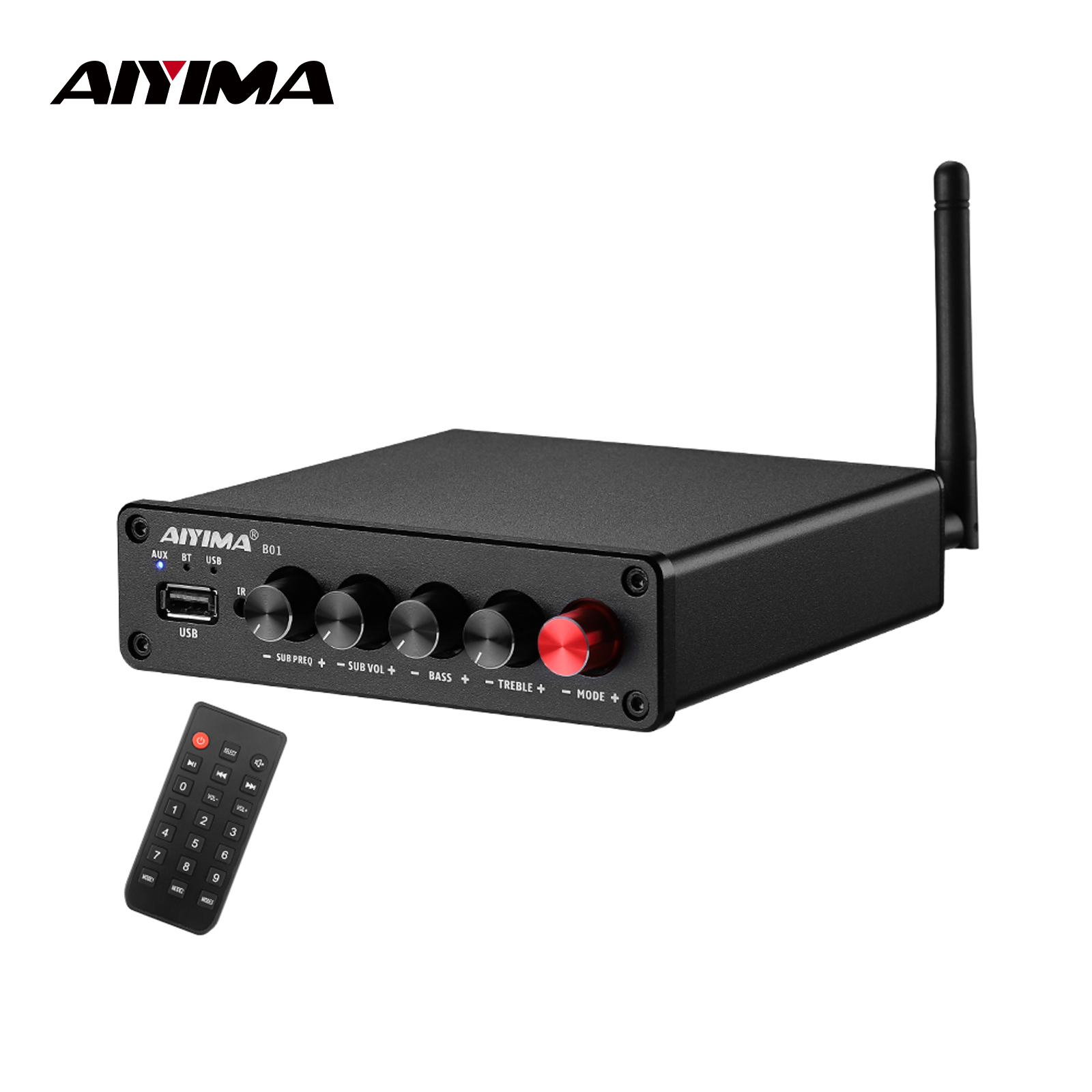 Es9018 Dac - Amplificador de Potencia Bluetooth AIYIMA B01