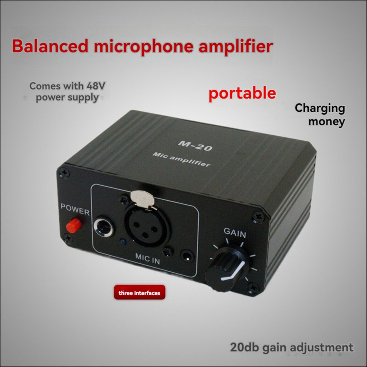 Microphone Capsule - (BOFF) Micrófono Dinámico, Micrófono de Condensador,