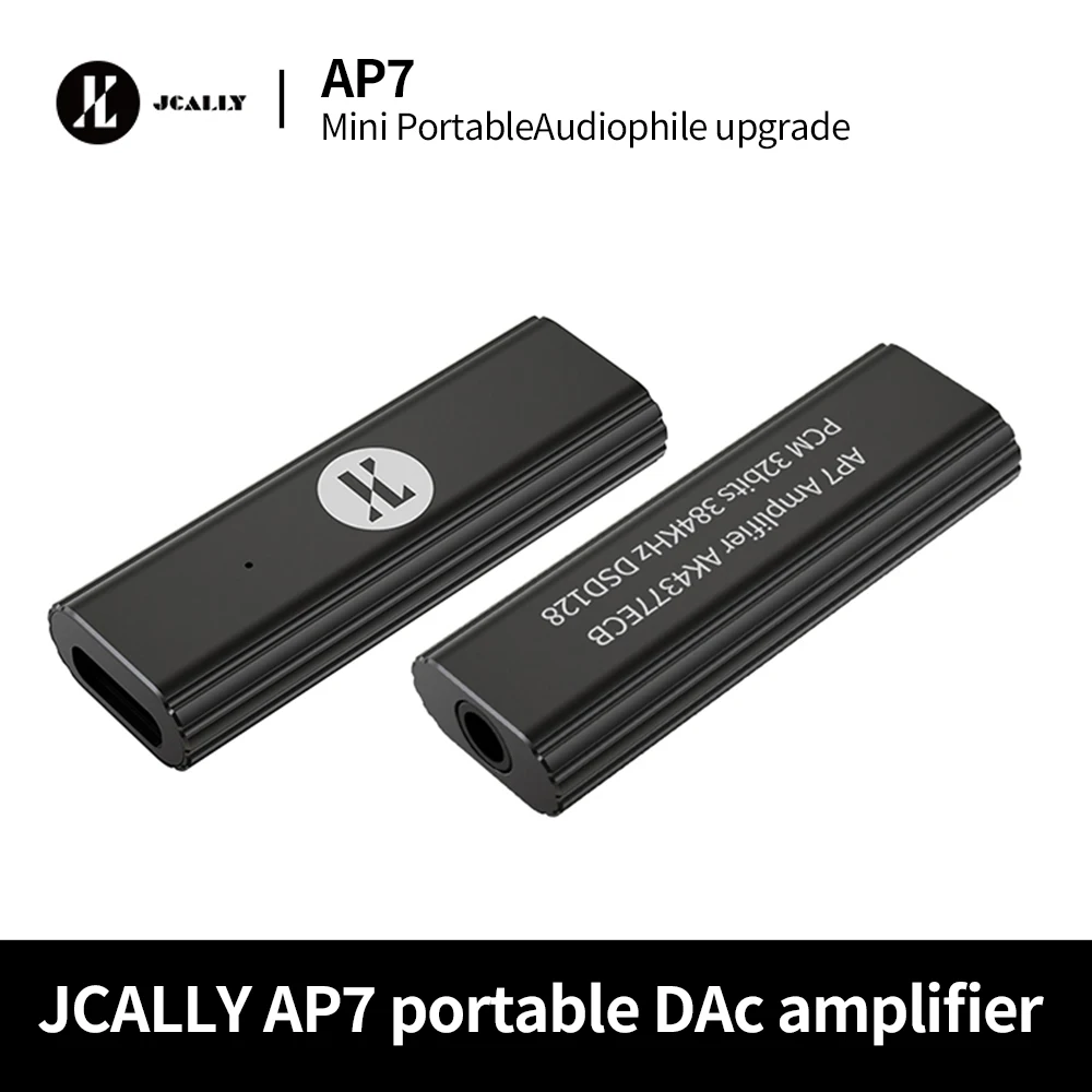 Headphone Amplifier - Amplificador DAC Portátil JCALLY AP7 -