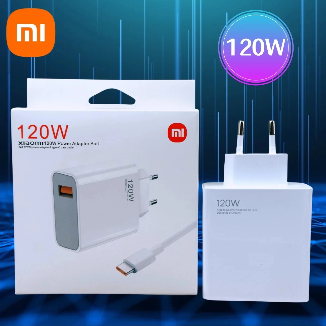 Mdi Cable - Cargador Original Xiaomi Turbo de Carga