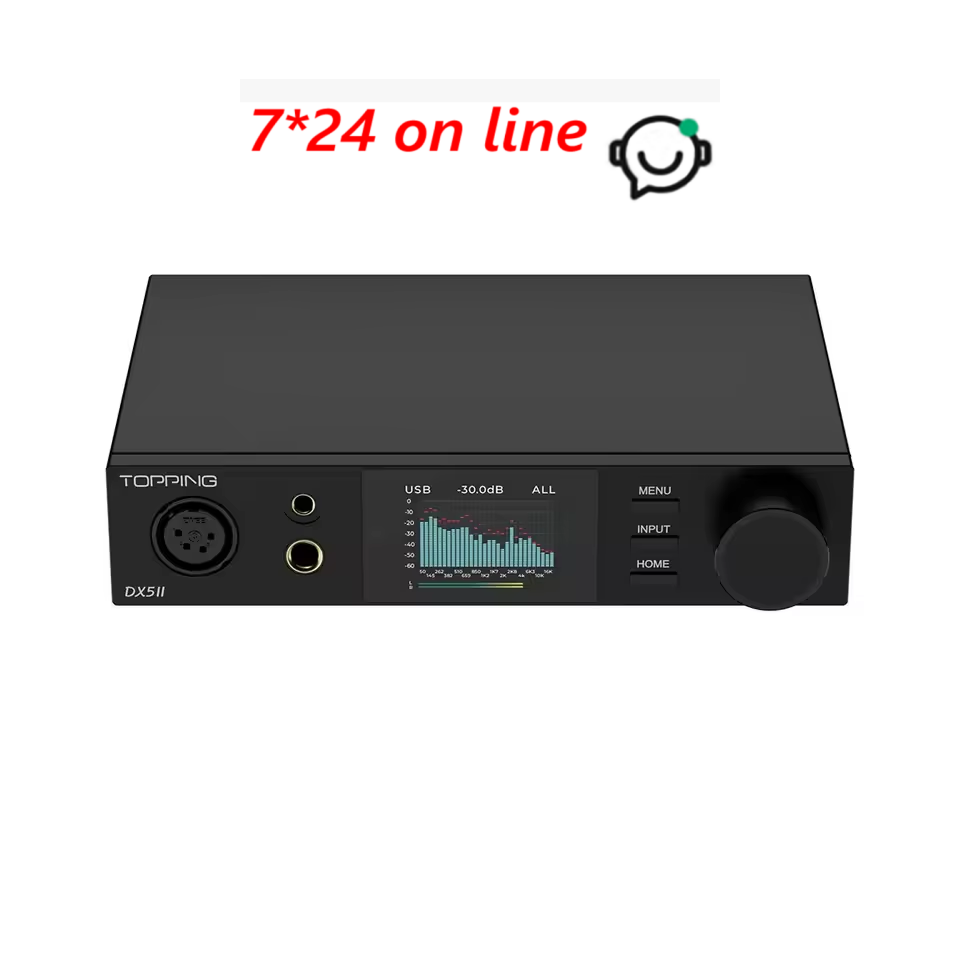 Headphone Amplifier - TOPPING DX5 II DAC y amplificador