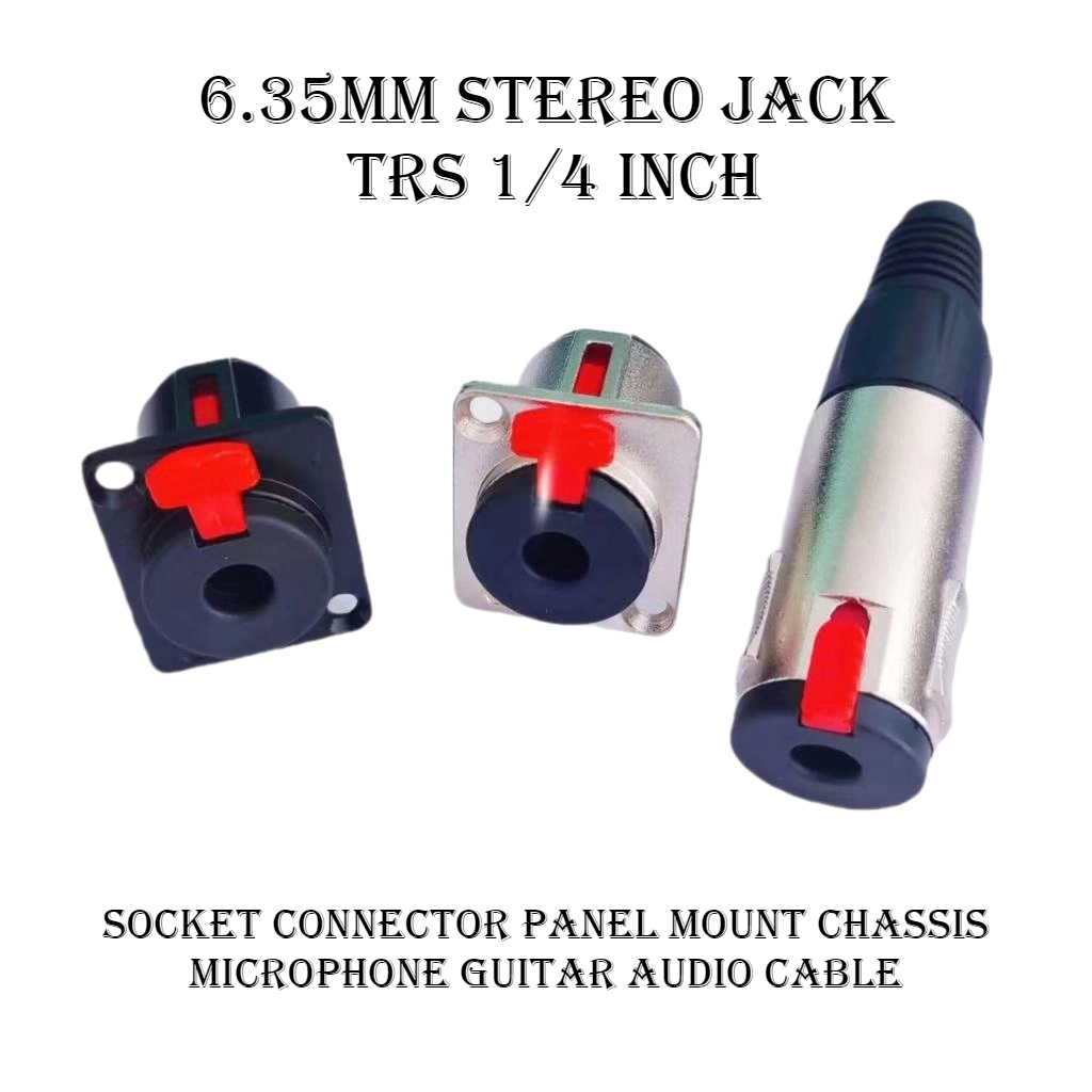 Trs Cable - 1 Conector Hembra Estéreo TRS de