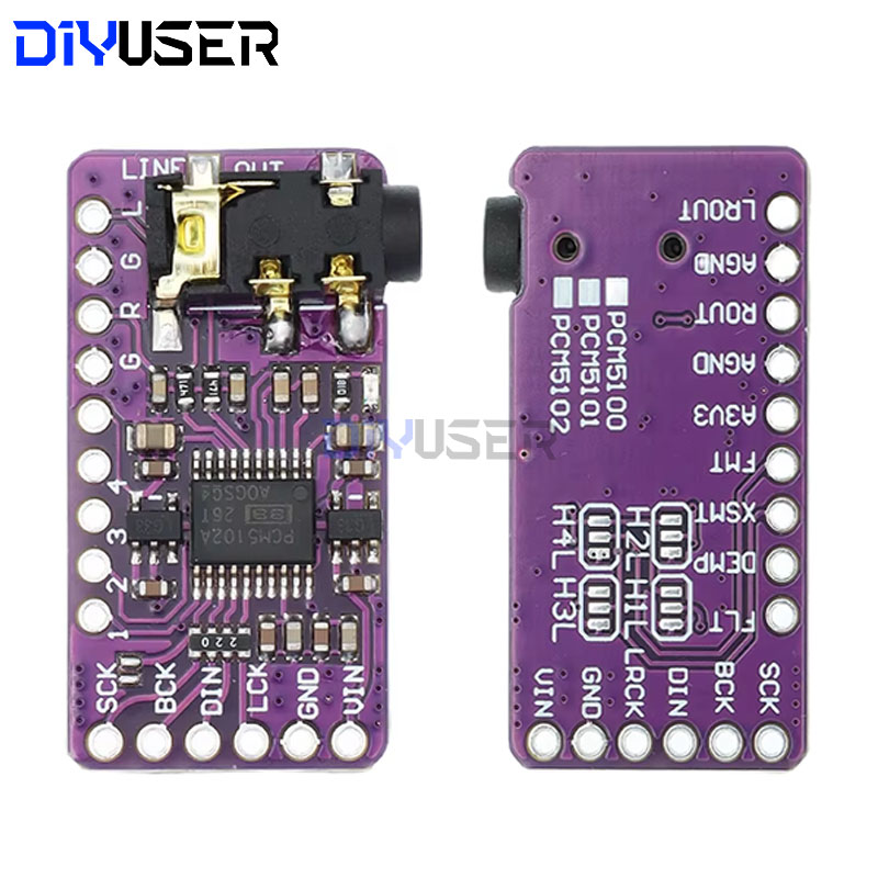 Pcm5102 - Interfaz DIYUSER I2S PCM5102A decodificador DAC