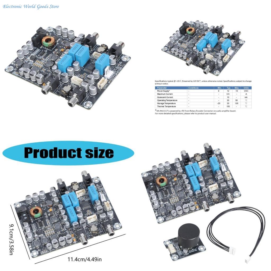 Volume Control Board - A3PD PGA2311 Control volúmenes digitales Placa
