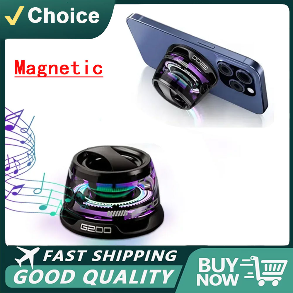 Full Range Speaker - Altavoz Bluetooth portátil G200 RGB iluminación