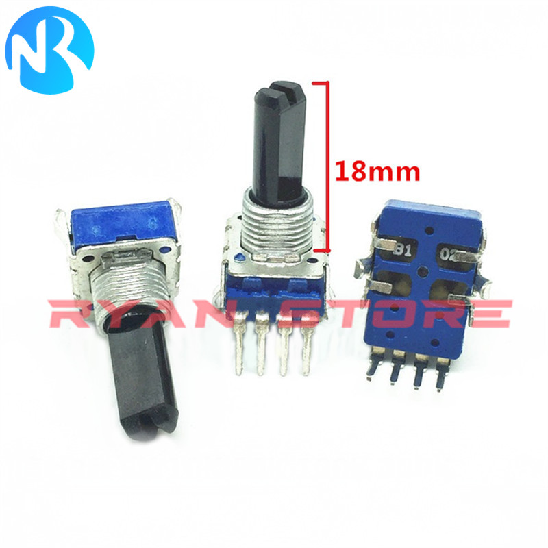 Potentiometer 10K - Potenciómetro de 5 piezas, RK11, B102,