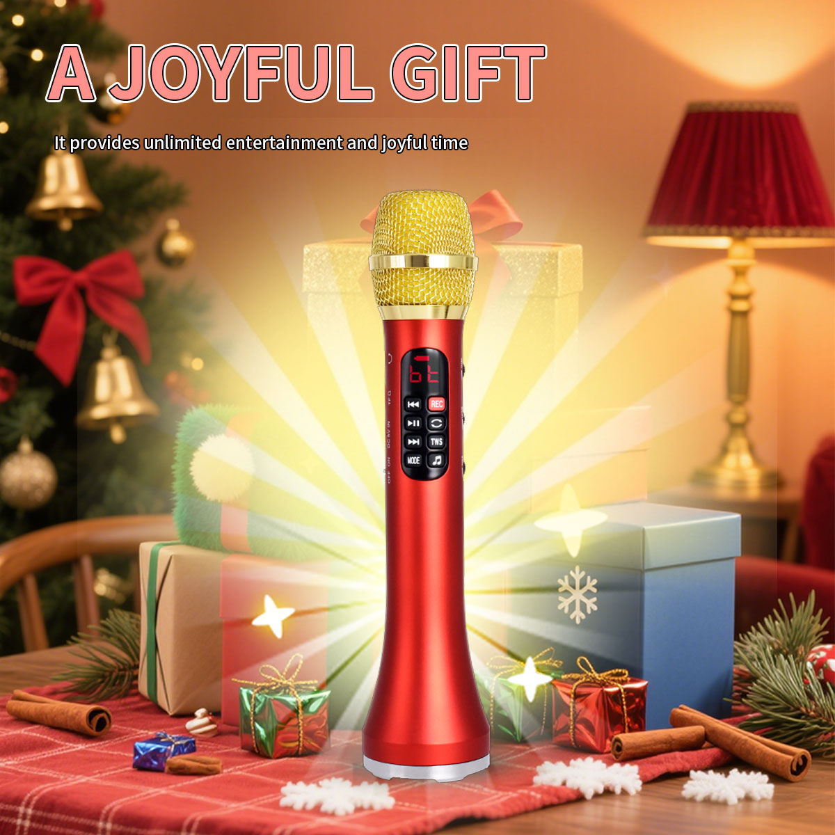 Condenser Microphone Kit - 1 pieza de 28cm 25W/Pc micrófono