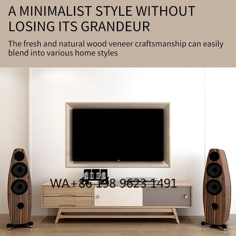 Altavoz de torre de madera con - Tweeter reseña y precio