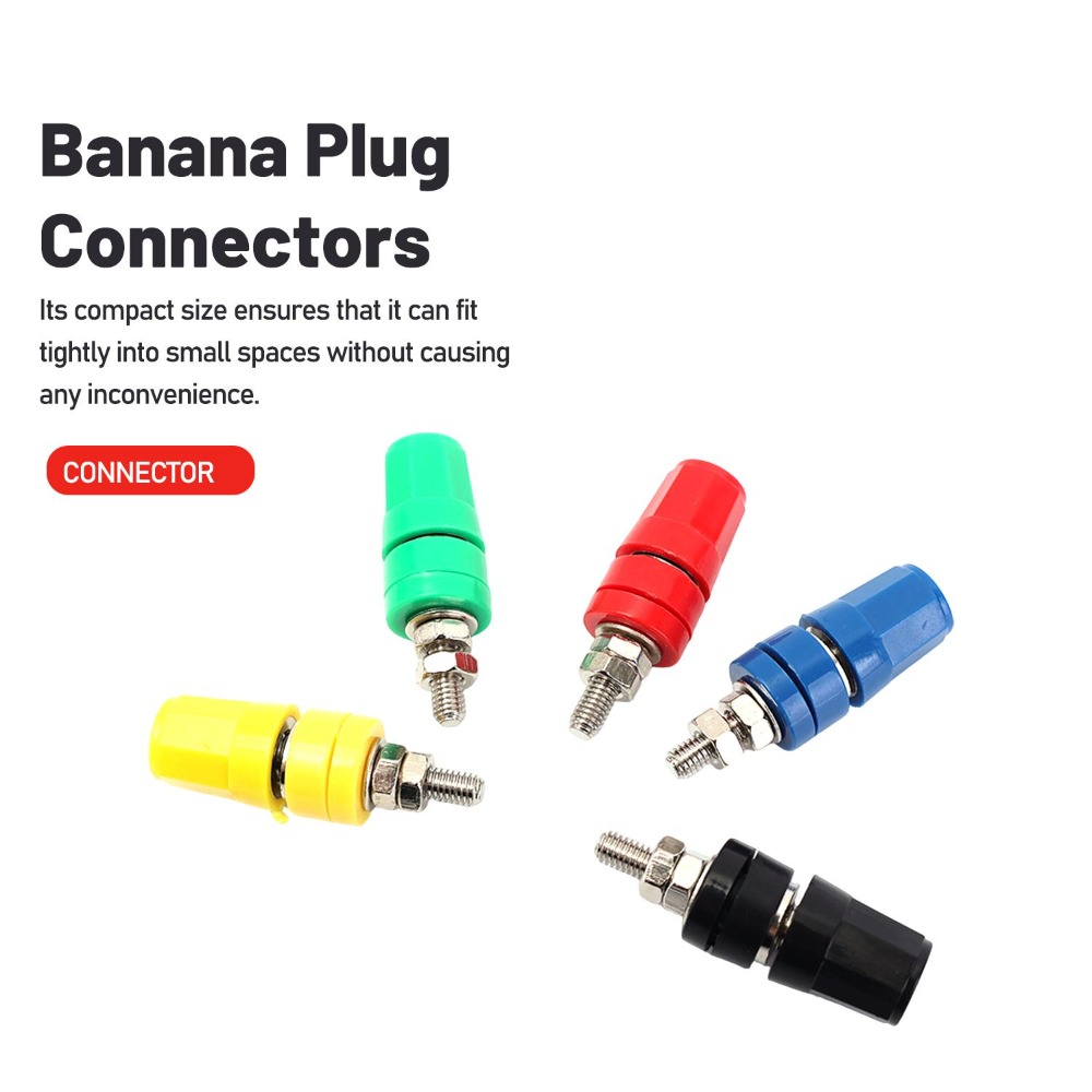 1-6 unidades de Conector de Te - Speaker Terminal reseña y precio