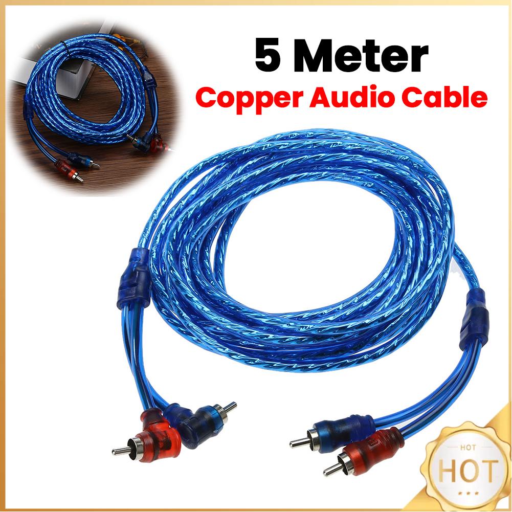 Cable de interconexión RCA de  - Audio Jumper Wire reseña y precio