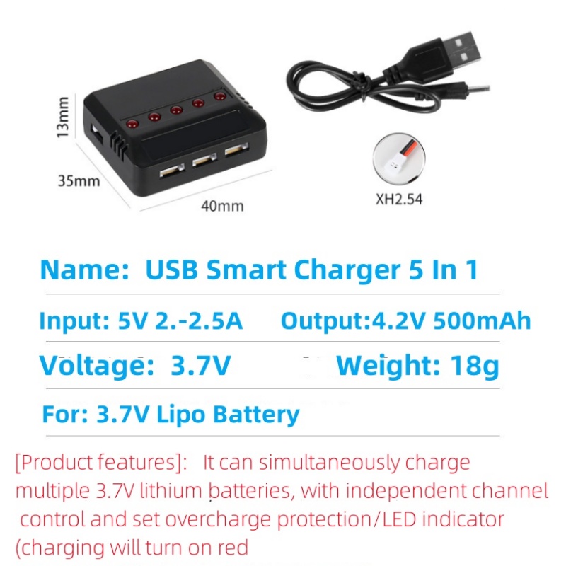 Syma X5HW X5HC X5C X5SW 3,7 V  - Rca Cable reseña y precio