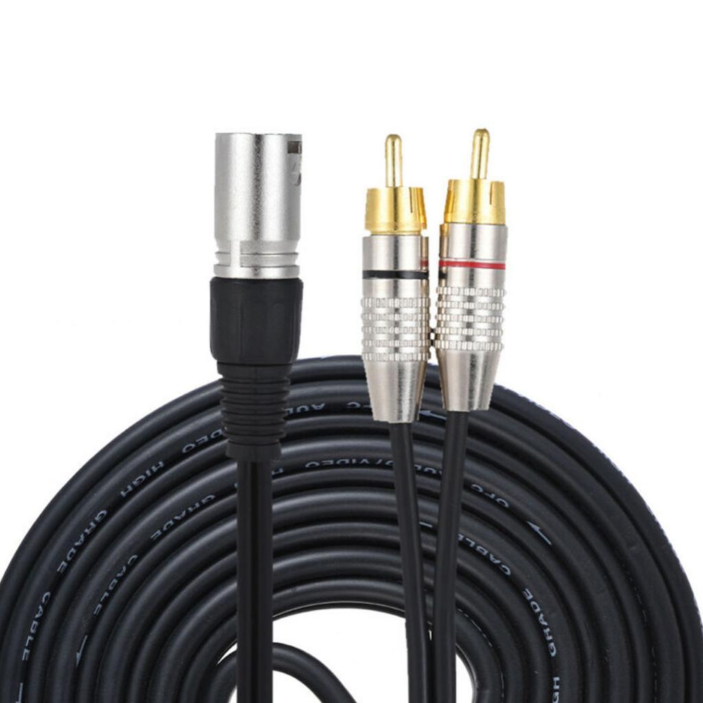 Cable divisor de audio XLR a R - Rca Cable reseña y precio