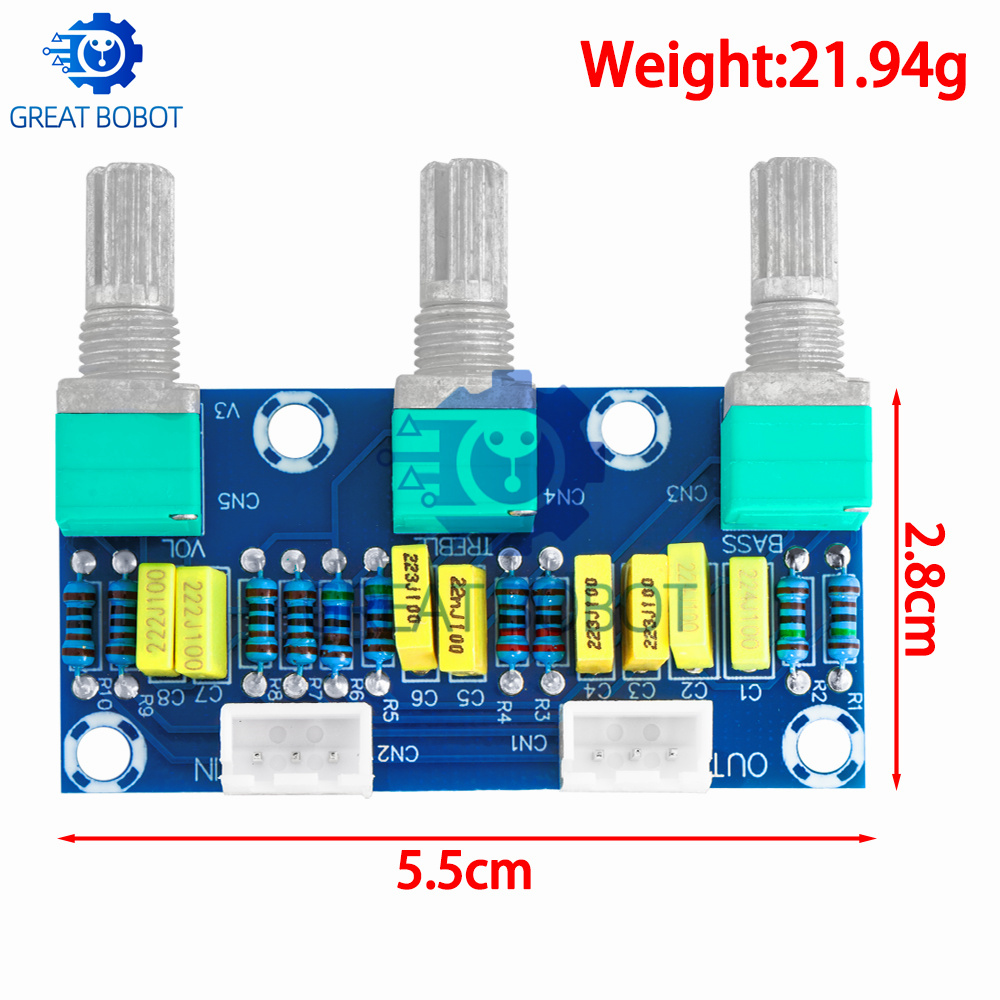Placa de tono pasiva BS XH-M80 - Passive Preamp reseña y precio