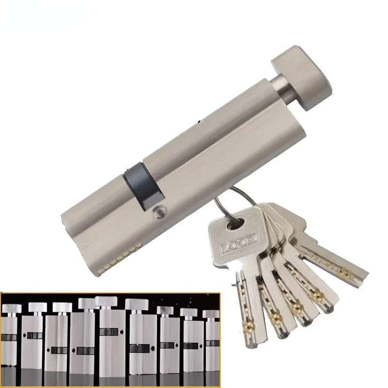 Cilindro de cerradura de latón - Knob Aluminum reseña y precio