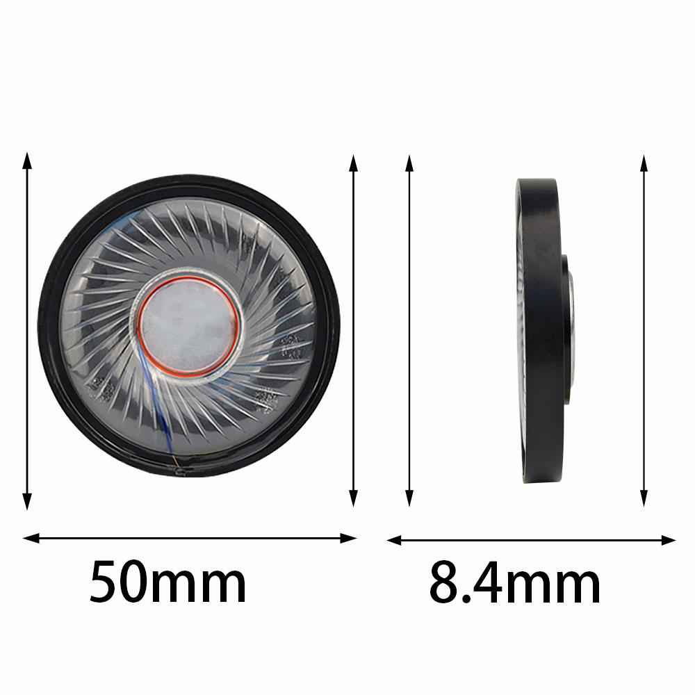 QIGOM 50MM Unidad de Altavoz p - Speaker Driver reseña y precio