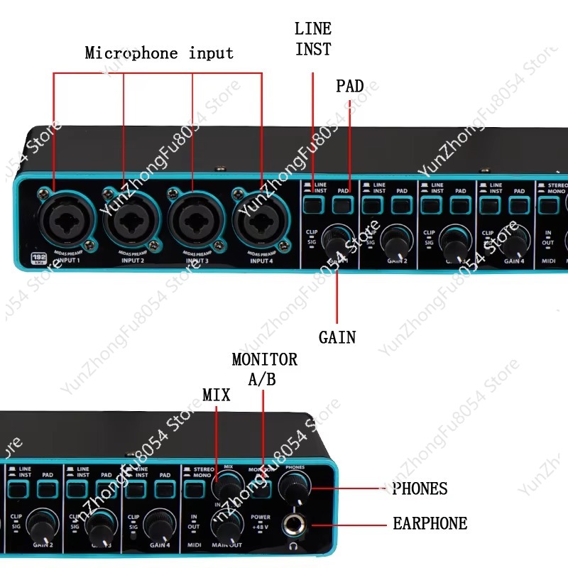 Interfaz de Audio de ordenador - Audio Interface reseña y precio