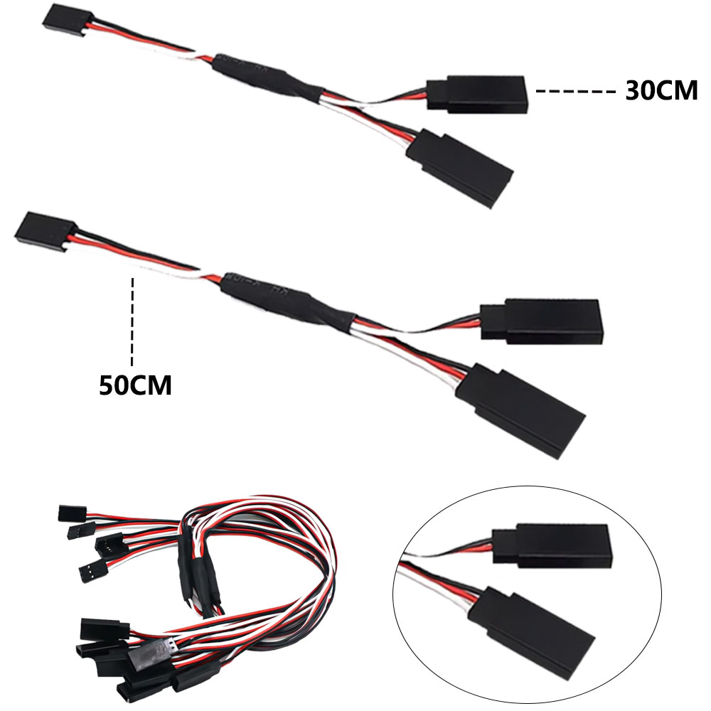 Cable de extensión Servo Y RC  - Rca Cable reseña y precio