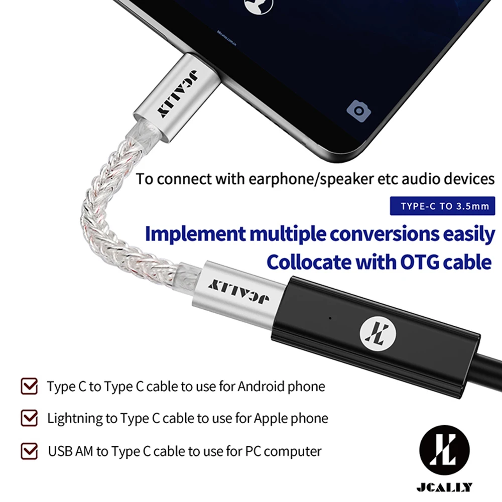Amplificador DAC Portátil JCAL - Headphone Amplifier reseña y precio