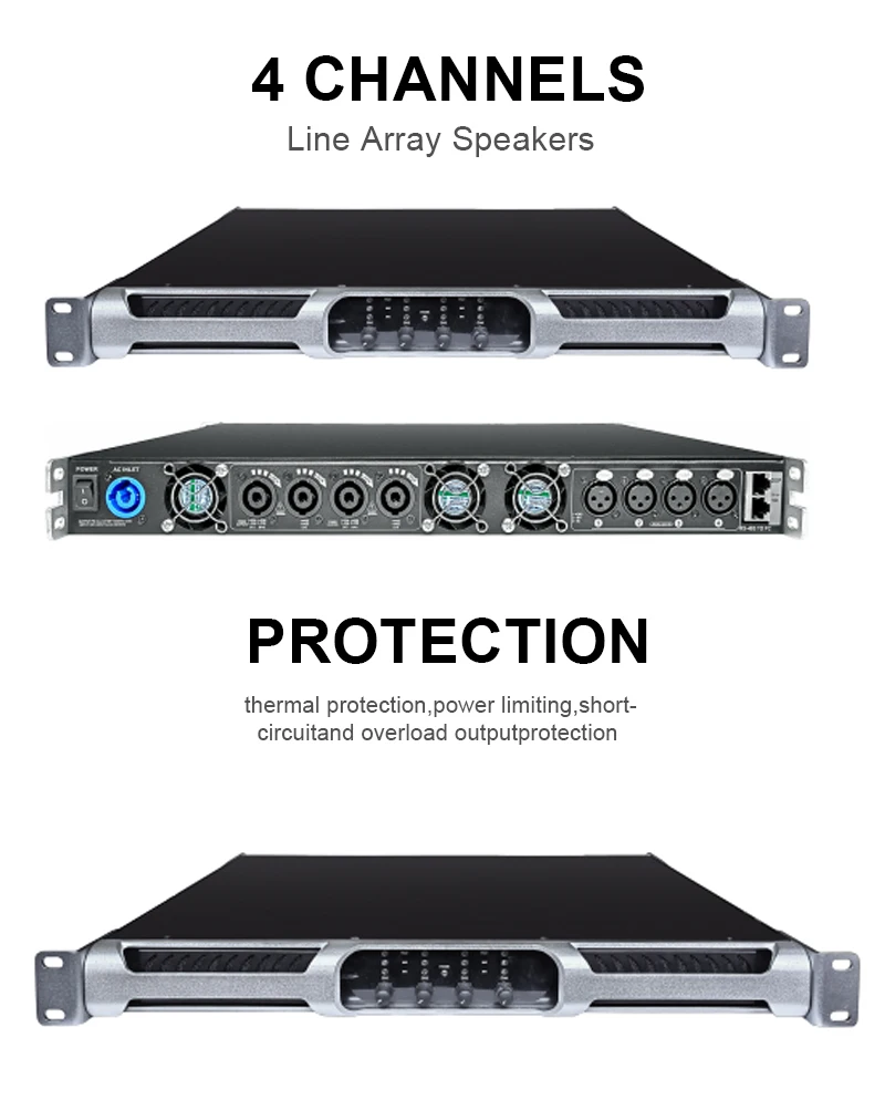 TLF PFA12KLedEquipos de audio  - Class D Amplifier reseña y precio
