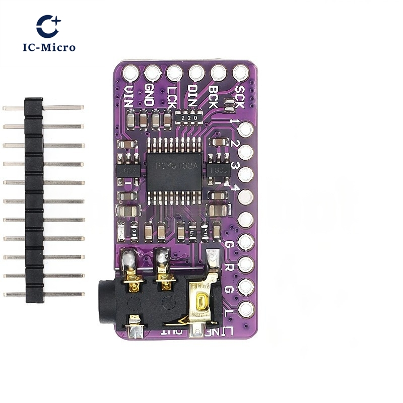 Módulo decodificador DAC PCM51 - Pcm5102 reseña y precio