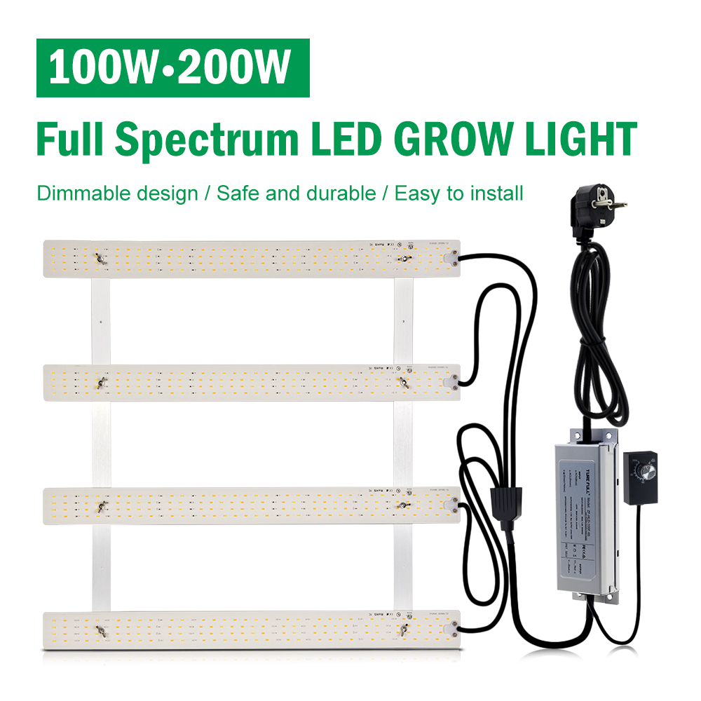 🌴 Luz LED de Cultivo de Espect - Knob Aluminum reseña y precio