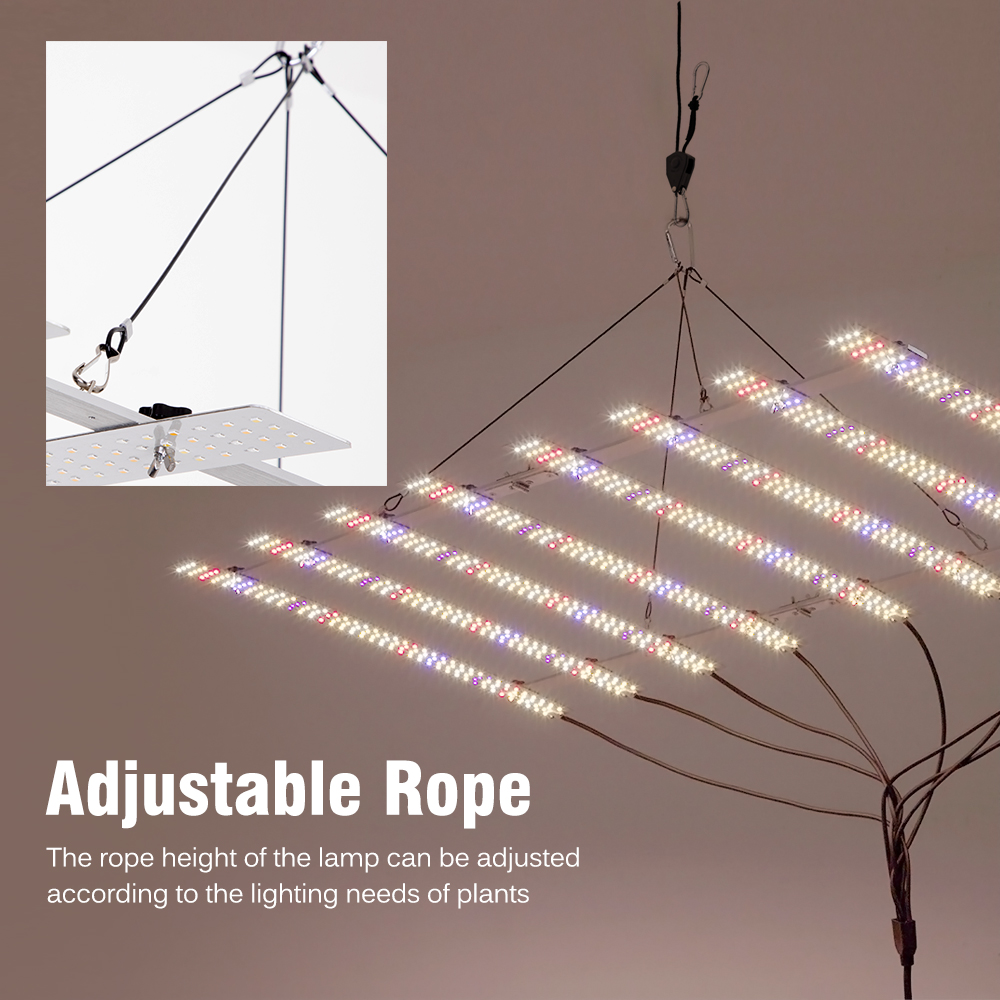 🌴 Luz LED de Cultivo de Espect - Knob Aluminum reseña y precio