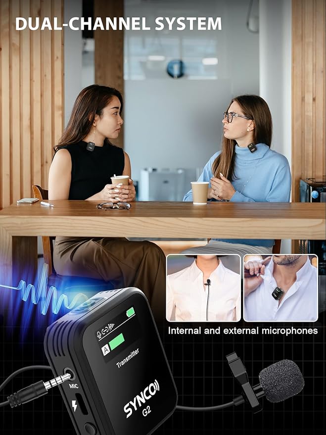 SYNCO Micrófono Lavalier Inalá - Condenser Microphone Kit reseña y precio