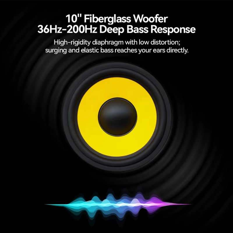 Subwoofer Activo de 10 Pulgada - Subwoofer reseña y precio