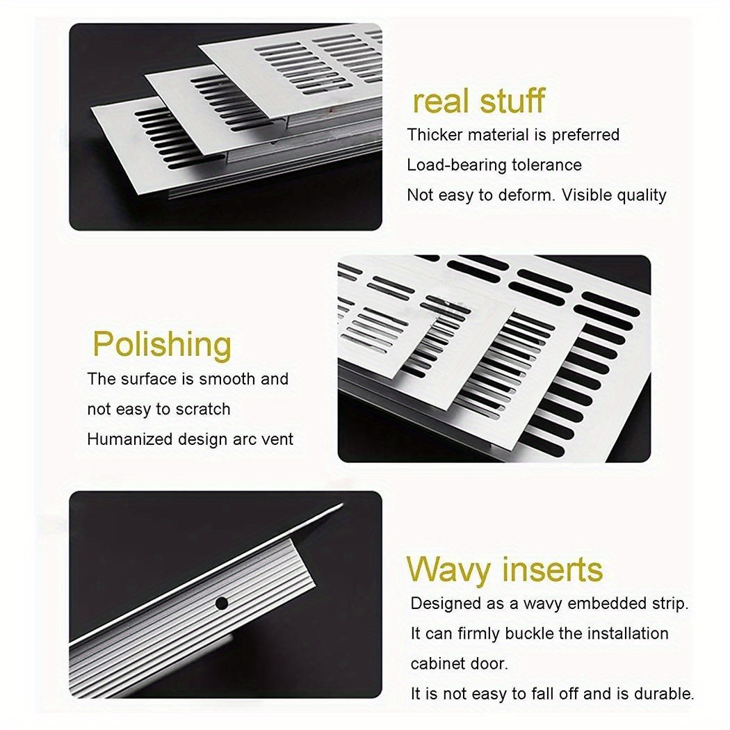 Rejilla de ventilación de 80mm - Ventilation Grille Aluminum reseña y precio