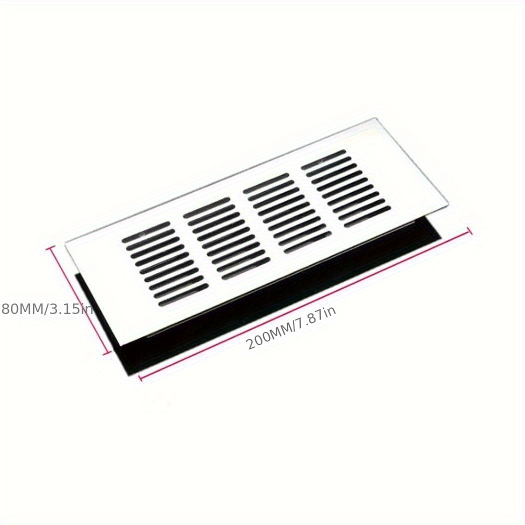 Rejilla de ventilación de 80mm - Ventilation Grille Aluminum reseña y precio