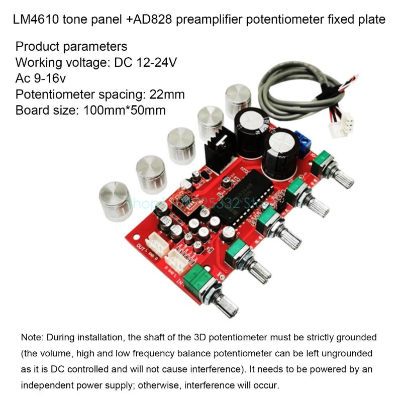 Placa de sonido de preamplific - Volume Control Board reseña y precio