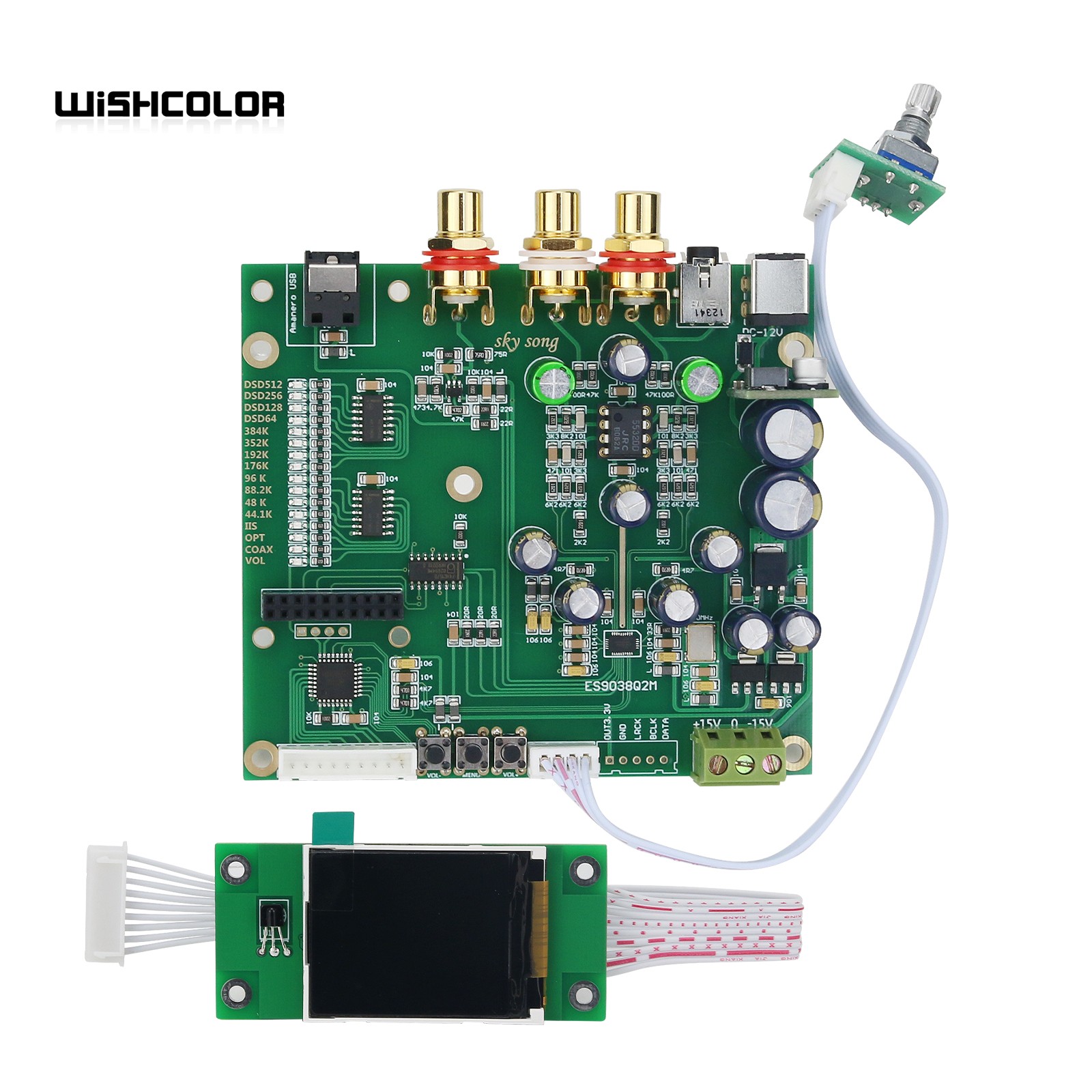 Wishcolor-placa decodificadora - Dac Board reseña y precio