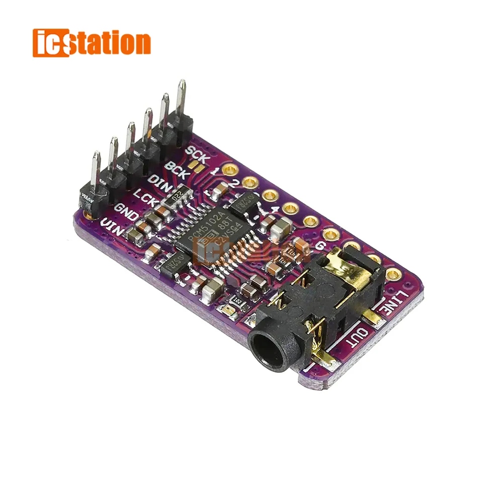 Placa decodificadora PCM5102 P - Pcm5102 reseña y precio