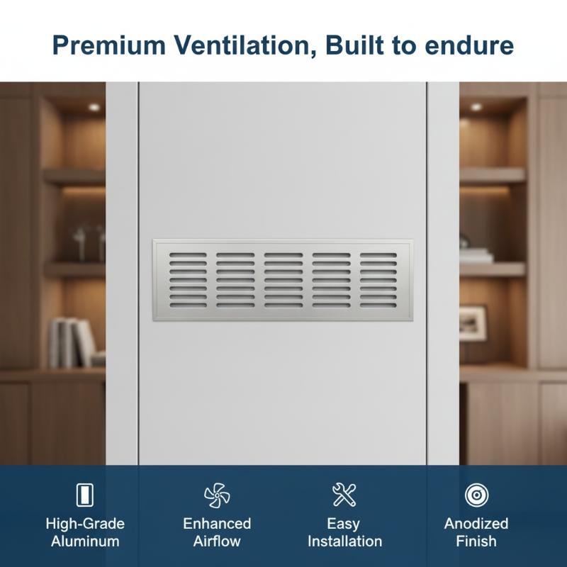 Rejillas de Ventilación de Ale - Ventilation Grille Aluminum reseña y precio