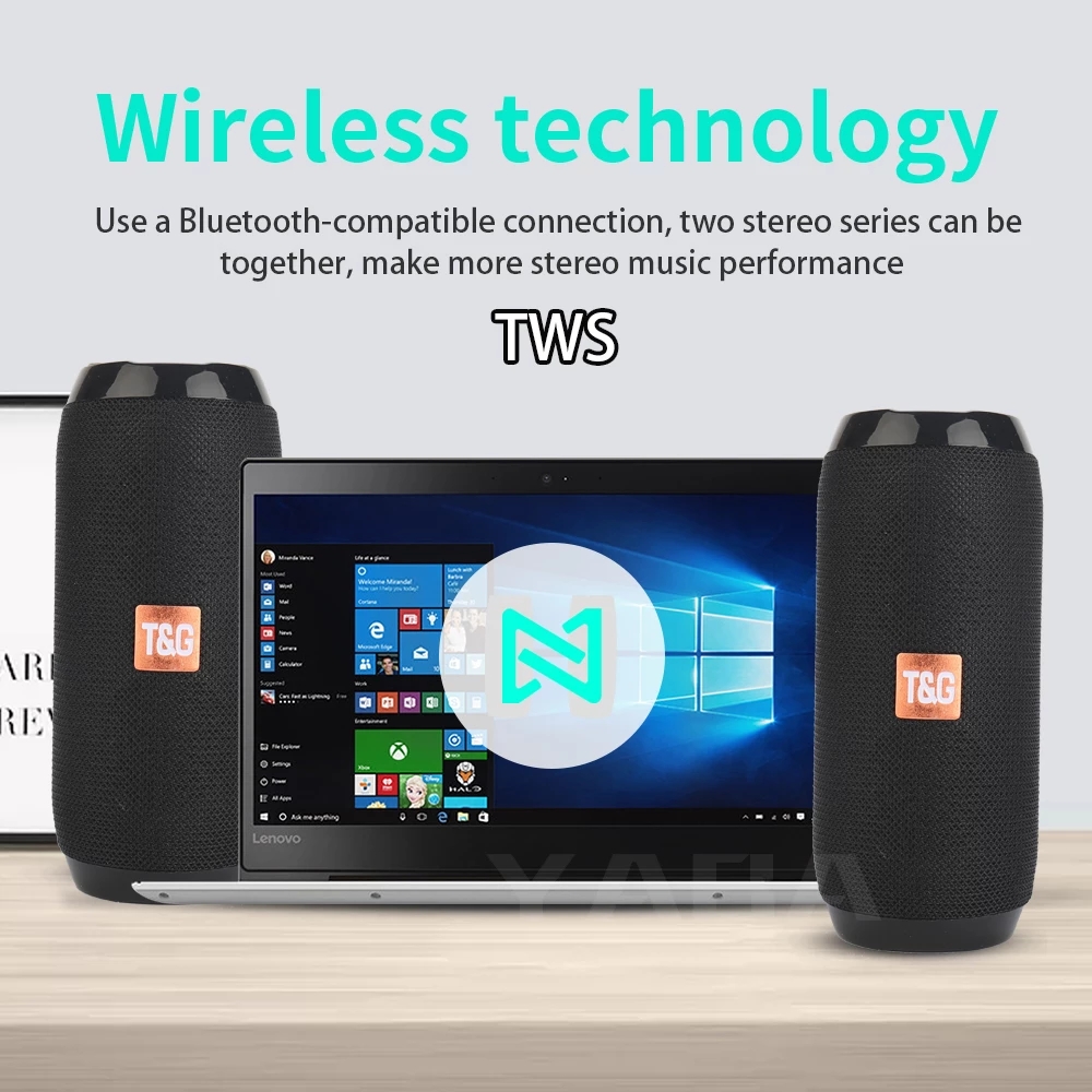 Altavoz Bluetooth portátil ina - Sbc Audio Amplifier reseña y precio
