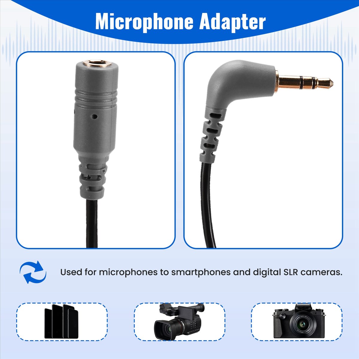 Adaptador de Micrófono Profesi - Trs Cable reseña y precio