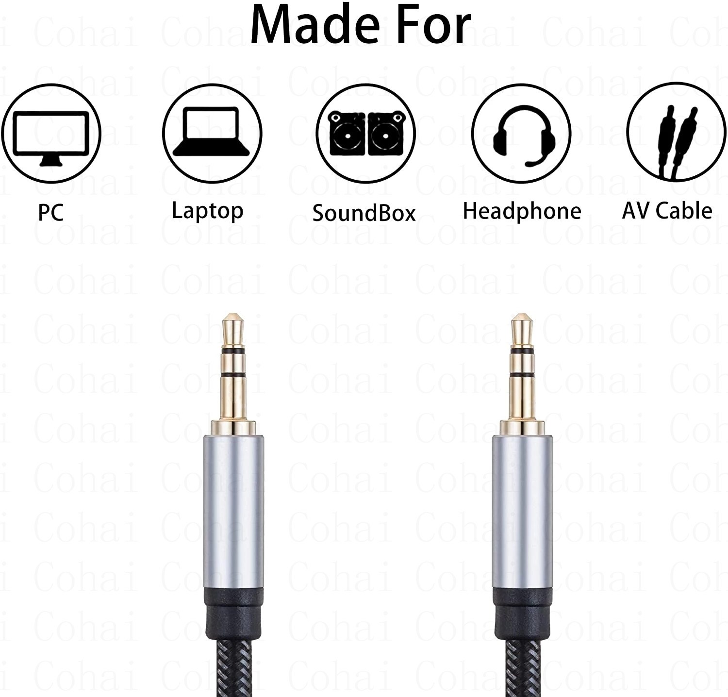 Cable de Audio Jack de 3,5mm,  - Audio Jumper Wire reseña y precio