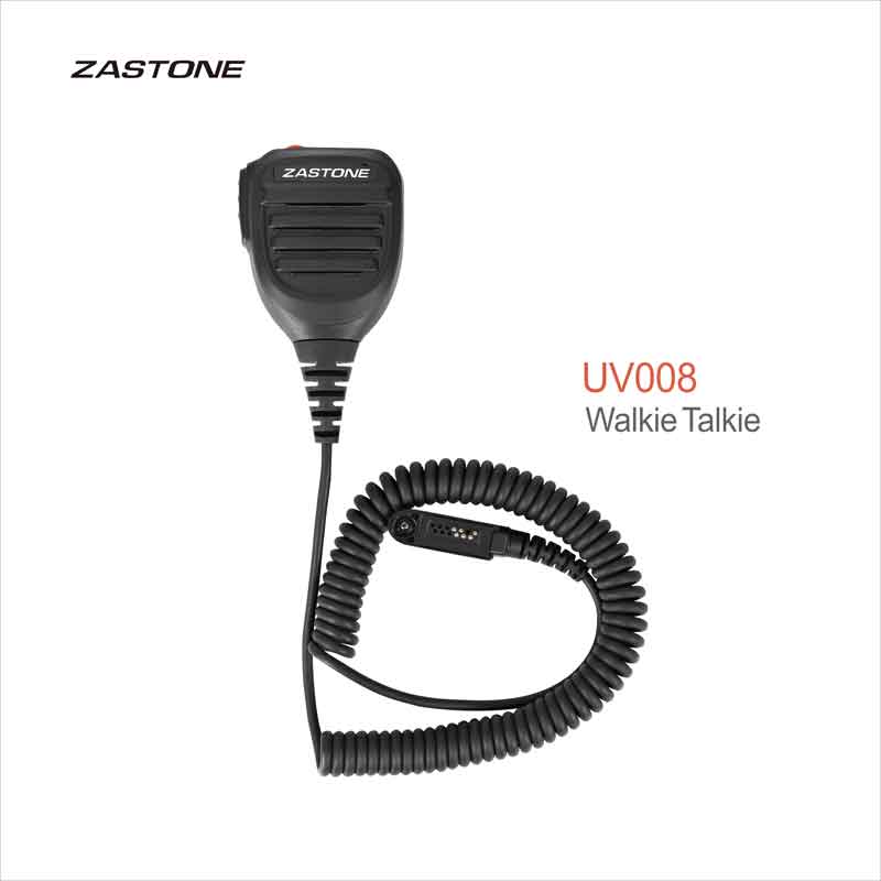 ZASTONE UV008 micrófono Walkie - Speaker Terminal reseña y precio