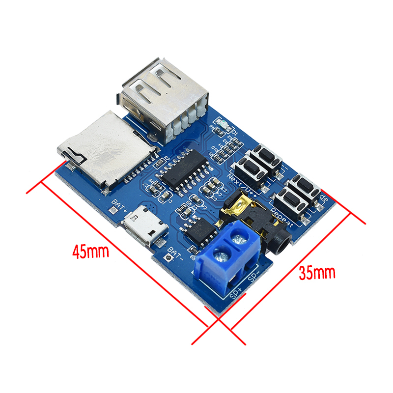 Tarjeta TF, disco U, formato M - Dac Board reseña y precio