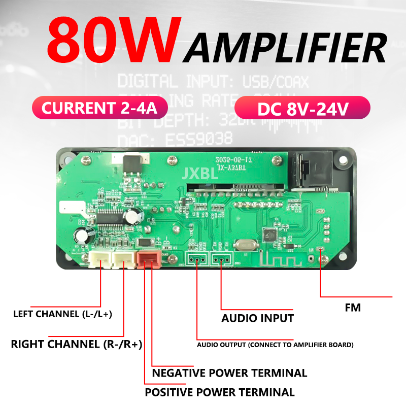 Placa Decodificadora MP3 Bluet - Dac Board reseña y precio