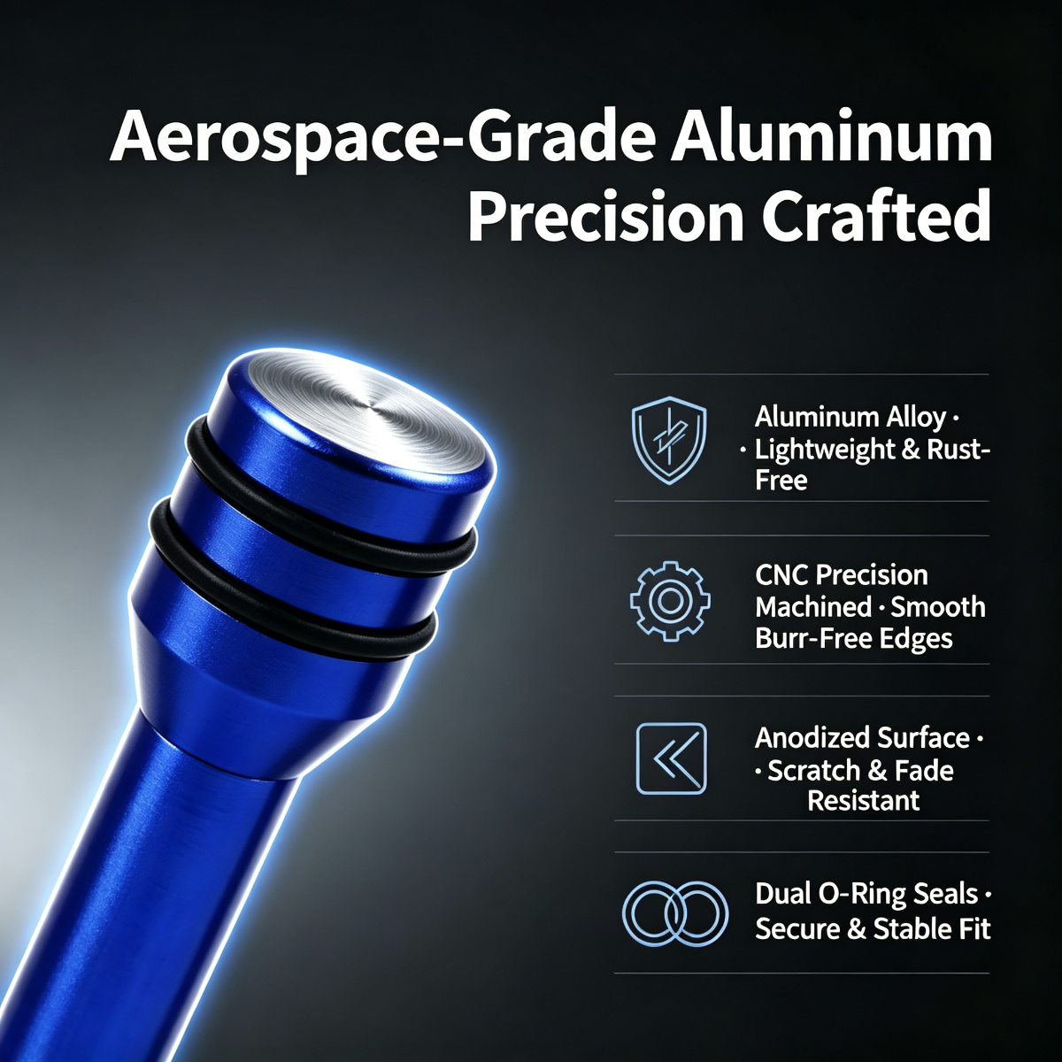 Juego Universal de 4 Pernos de - Knob Aluminum reseña y precio