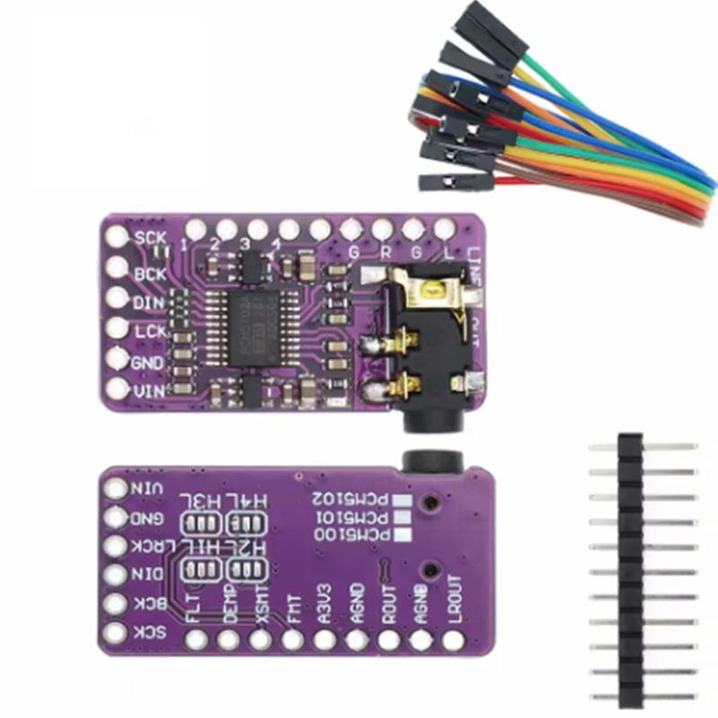Módulo de audio digital GY-PCM - Pcm5102 reseña y precio