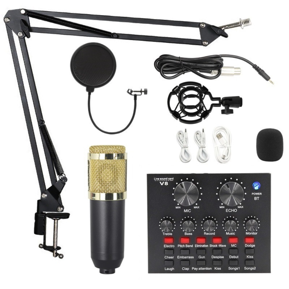 Kit de Micrófono de Condensado - Condenser Microphone Kit reseña y precio