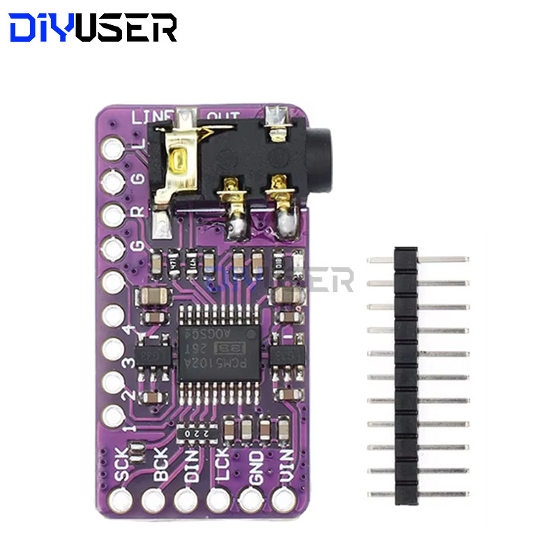 Interfaz DIYUSER I2S PCM5102A  - Pcm5102 reseña y precio