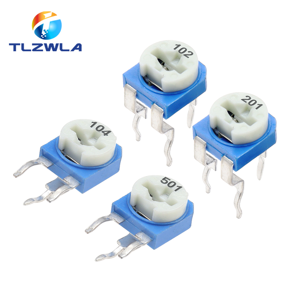 20 piezas-recortadora de poten - Potentiometer 10K reseña y precio