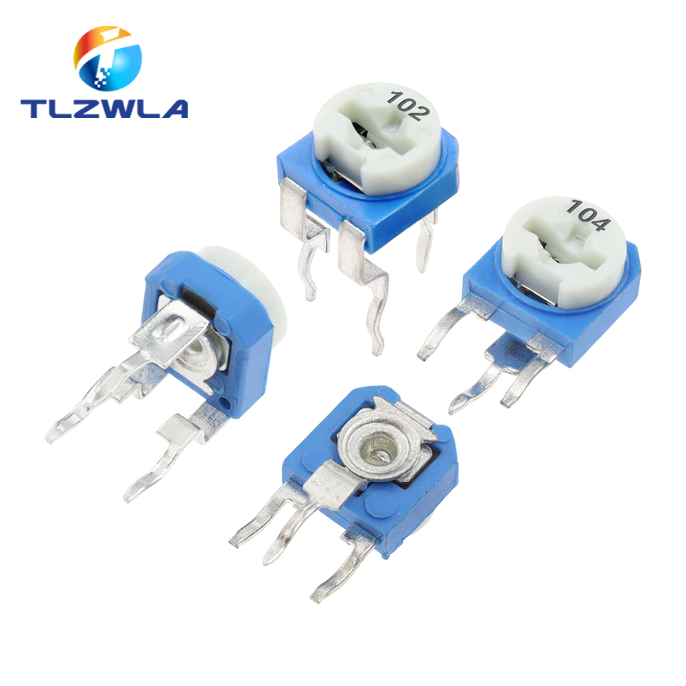 20 piezas-recortadora de poten - Potentiometer 10K reseña y precio